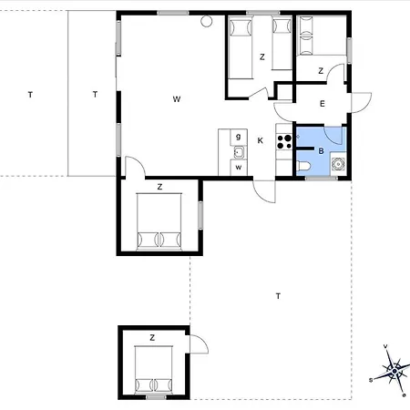 13373-asnaes-radyrvej-24 Hébergement de vacances *